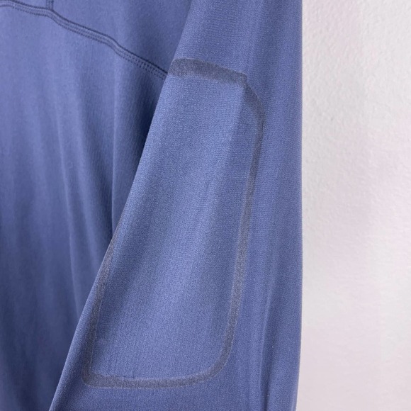 ARC'TERYX Blue Long Sleeve Quarter Zip Pullover Baselayer Light Women's Large - Picture 4 of 7